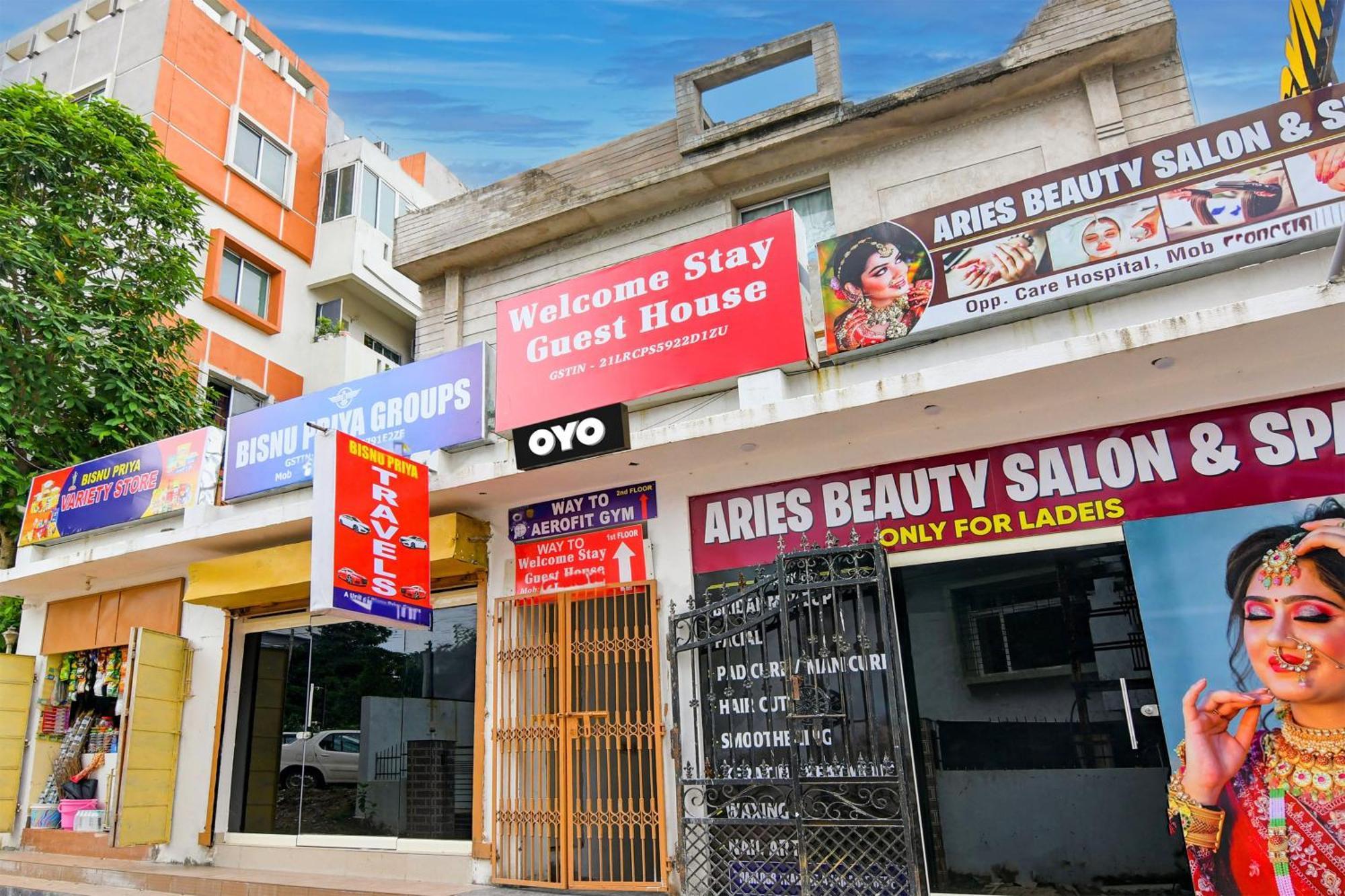Hotel O Welcome Stay Guest House Bhubaneswar Bagian luar foto